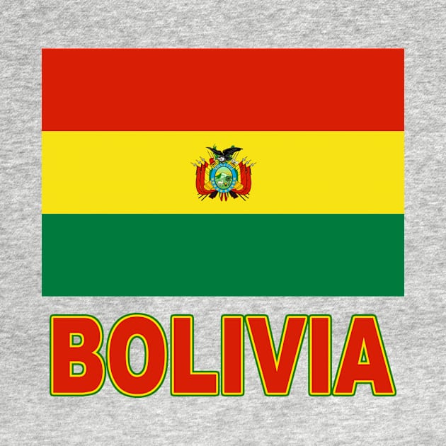 The Pride of Bolivia - Bolivian National Flag Design by Naves